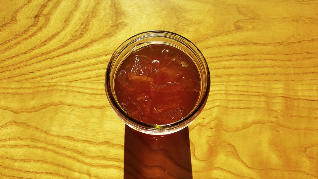 Coffee Cherry Iced Tea at Bump n Grind | tryhiddengems.com