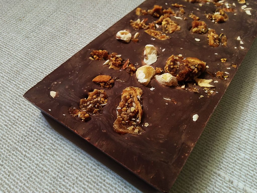 Walnut Fig Chocolate Bar at Wild Sweets |tryhiddengems.com