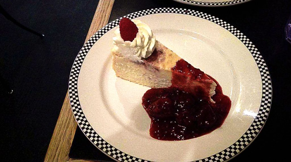 White Rasberry Crustless Cheesecake at True Confections | tryhiddengems.com