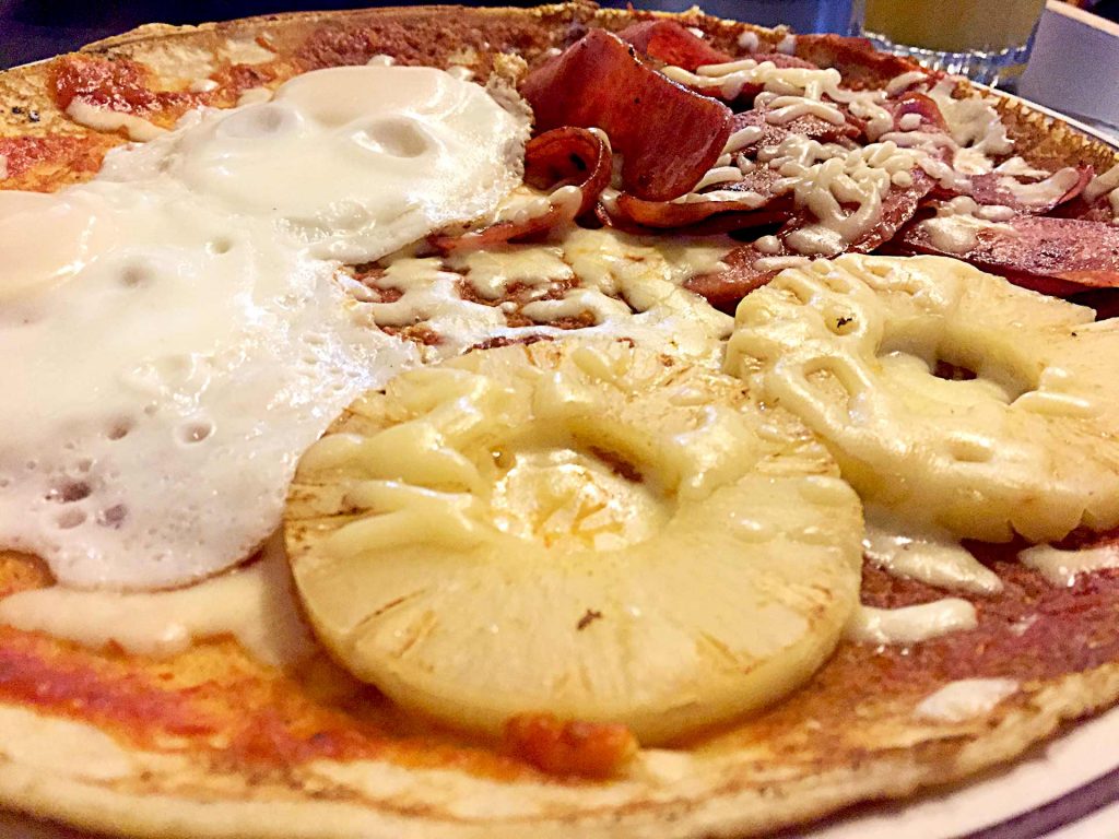 Pizza Pannekoek at Dutch Wooden Shoe Cafe | tryhiddengems.com