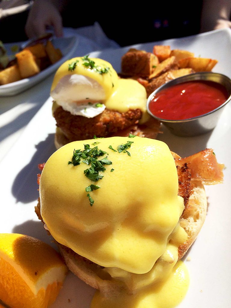 Crab Cake Benny at Kove Kitchen | tryhiddengems.com