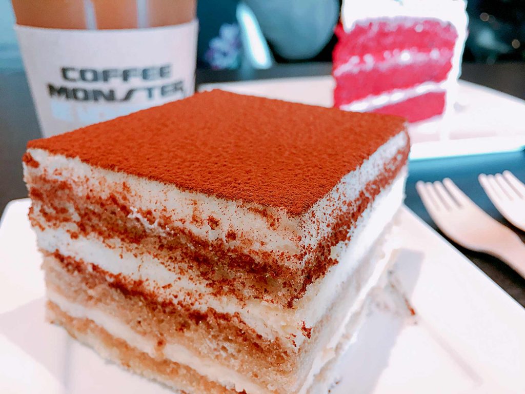 Tiramisu at Coffee Monster