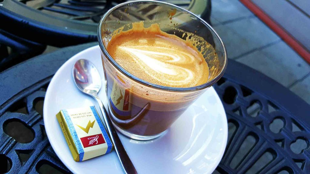 Cortado at Caffe Cittadella | tryhiddengems.com