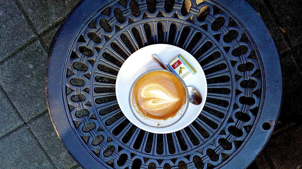 Cortado at Caffe Cittadella | tryhiddengems.com