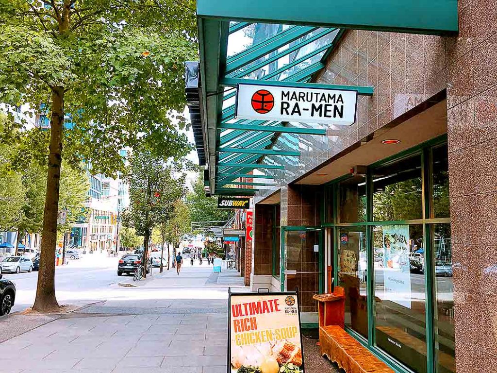 Marutama Ra-men - Japanese Ramen House - Downtown Vancouver - Vancouver