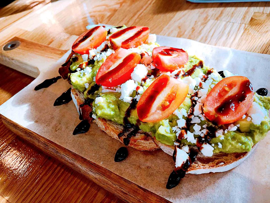 Mediterranean Toast at Black Tiger Coffee | tryhiddengems.com