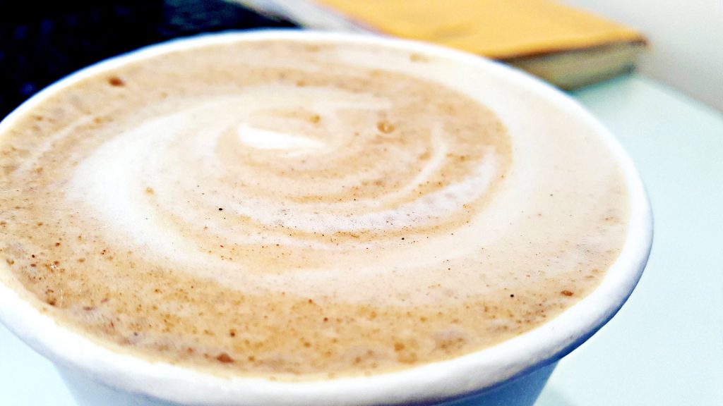 Pumpkin Pie Latte at Baker & Table Café | tryhiddengems.com