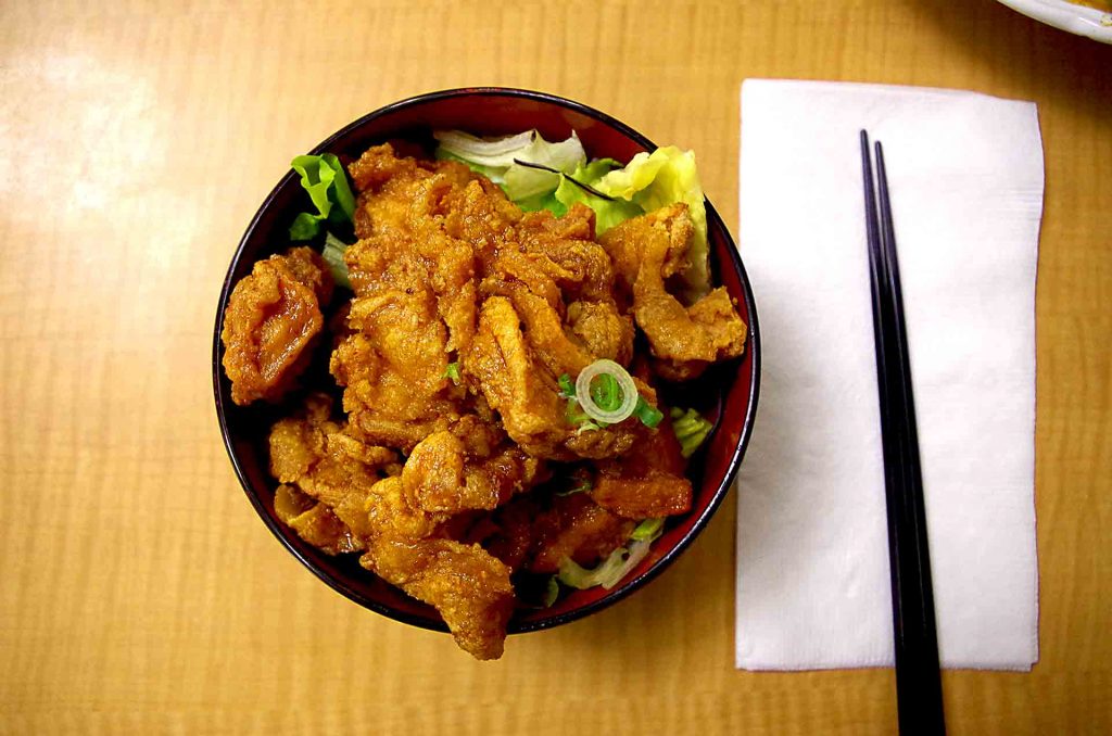 Spicy Karaage Donburi at Hi Genki Restaurant | tryhiddengems.com