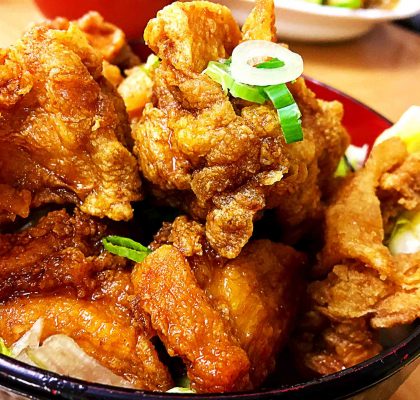 Spicy Karaage Donburi at Hi Genki Restaurant | tryhiddengems.com