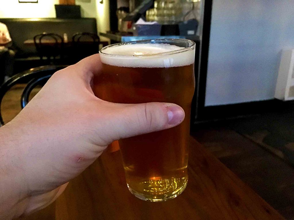 Strange Fellow’s Talisman West Coast Pale Ale at The Whip Restaurant & Gallery | tryhiddengems.com