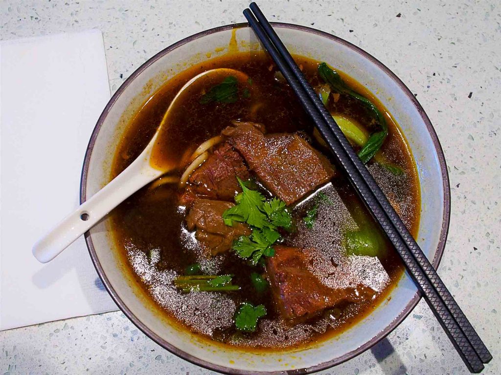 Spicy Beef Noodles at RedBeef noodle Kitchen | tryhiddengems.com