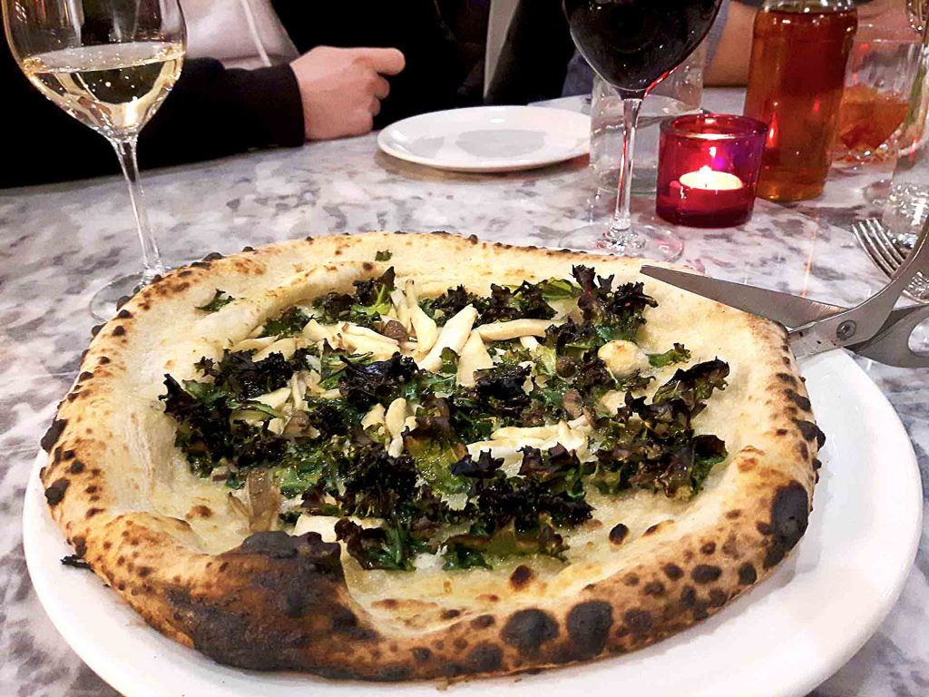 Cavolo Nero e Funghi at Nicli Antica Pizzeria | Hidden Gems Vancouver