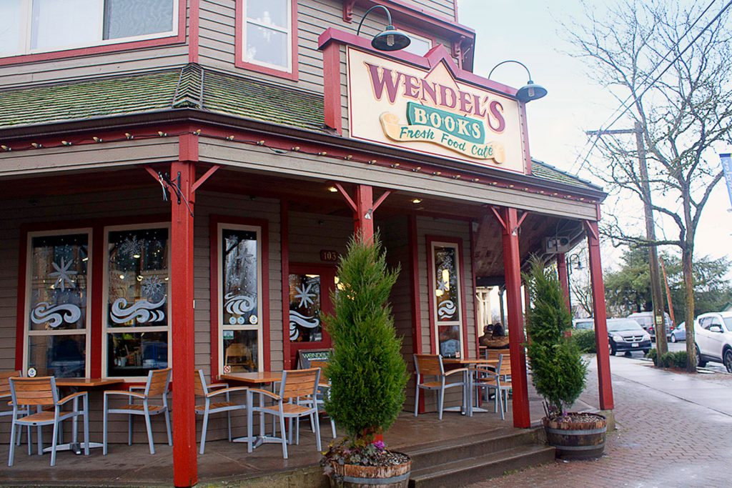 Belgian Waffle with Berry Compote and Lemon Mascarpone at Wendel's | tryhiddengems.com